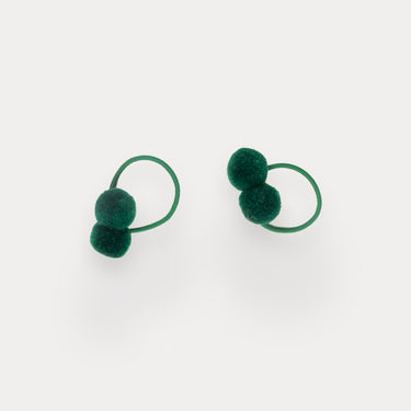 Pack de 2 elásticos com dois pompons