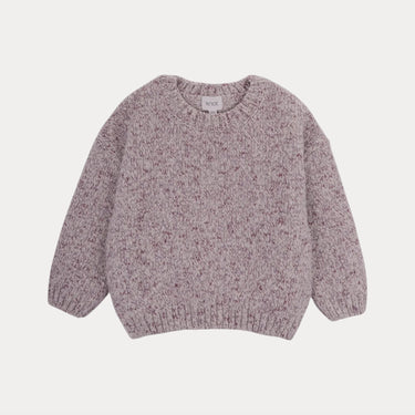 Jersey de punto Lila para niña