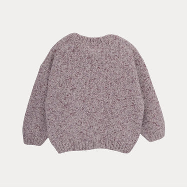 Jersey de punto Lila para niña