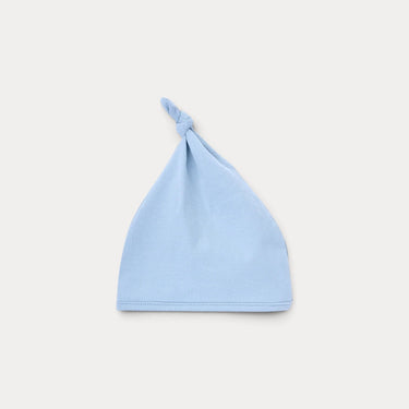 Gorro Samuel de recém-nascido em algodão orgânico