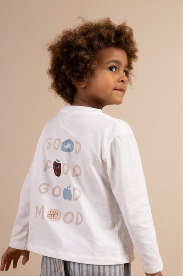 T-shirt Vitamin League de menino em algodão