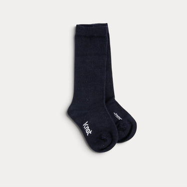 Plain knee-high socks