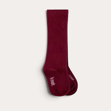 Ribbed knee socks