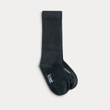 Ribbed knee socks
