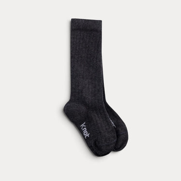 Ribbed knee-high socks