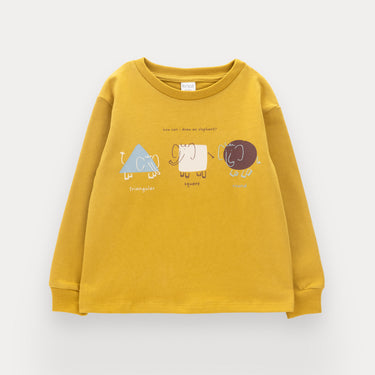 T-shirt Grey Giant de menino em algodão