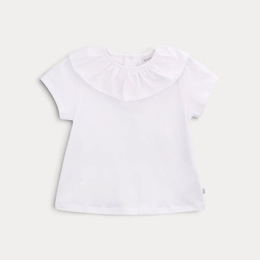 T-shirt Louise de menina em algodão orgânico
